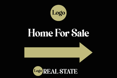 Custom Outdoor Yard Signs Logo Home for Sale