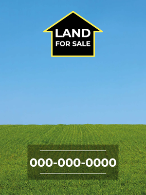 Custom Outdoor Yard Signs Multiple Sizes Land For Sale