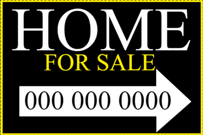 Custom Outdoor Yard Signs Multiple Sizes Home For Sale