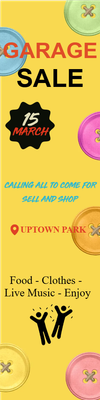Custom Outdoor Yard Signs Multiple Sizes Garage Sale