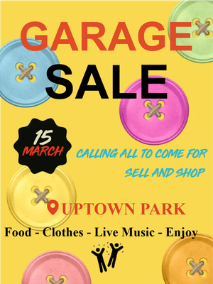 Custom Outdoor Yard Signs Multiple Sizes Garage Sale