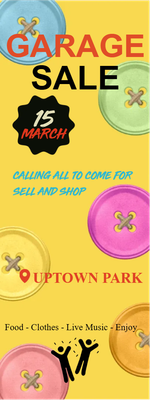 Custom Outdoor Yard Signs Multiple Sizes Garage Sale