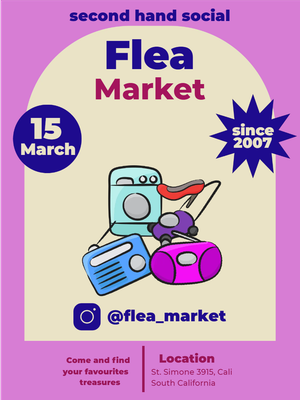 Custom Outdoor Yard Signs Multiple Sizes Flea Market