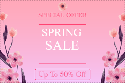 Custom Outdoor Yard Signs Multiple Sizes Spring Sale