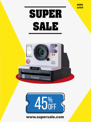 Custom Outdoor Yard Signs Multiple Sizes Polaroid Super Sale