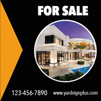 Custom Outdoor Yard Signs Multiple Sizes Home For Sale