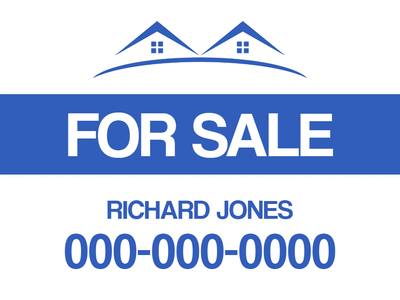 Custom Outdoor Yard Signs Multiple Sizes Richard Jones