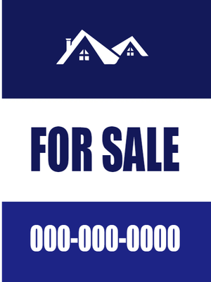Custom Outdoor Yard Signs Multiple Sizes Residence For Sale