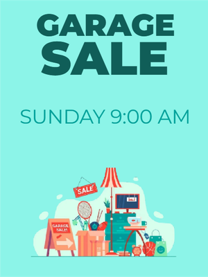 Custom Outdoor Yard Signs Multiple Sizes Sunday Sale