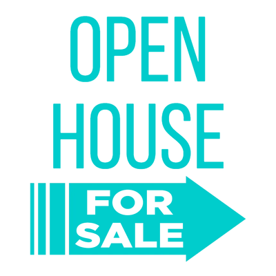 Custom Outdoor Yard Signs Multiple Sizes Solid Open House
