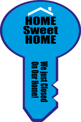 Custom Outdoor Giant Keys Multiple Sizes Closed