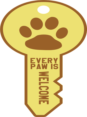 Custom Outdoor Giant Keys Multiple Sizes Every Paw