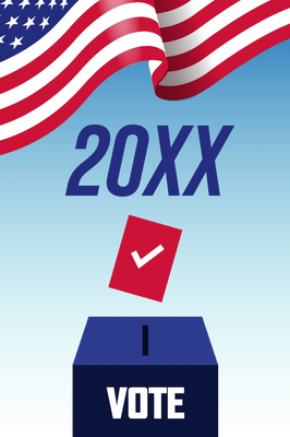 Custom Outdoor Yard Signs Multiple Sizes 20XX Vote