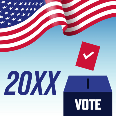 Custom Outdoor Yard Signs Multiple Sizes 20XX Vote
