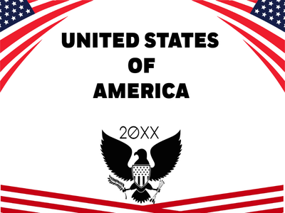 Custom Outdoor Yard Signs Multiple Sizes United States Of America