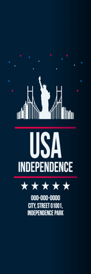 Custom Outdoor Yard Signs Multiple Sizes USA Independence