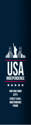 Custom Outdoor Yard Signs Multiple Sizes USA Independence