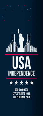 Custom Outdoor Yard Signs Multiple Sizes USA Independence