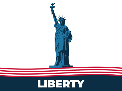 Custom Outdoor Yard Signs Multiple Sizes Statue Of Liberty