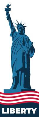 Custom Outdoor Yard Signs Multiple Sizes Statue Of Liberty