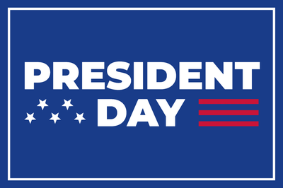 Custom Outdoor Yard Signs Multiple Sizes Happy Presidents Day