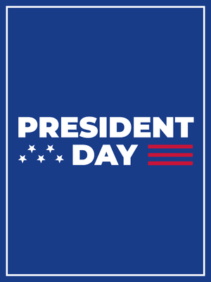 Custom Outdoor Yard Signs Multiple Sizes Happy Presidents Day