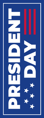 Custom Outdoor Yard Signs Multiple Sizes Happy Presidents Day