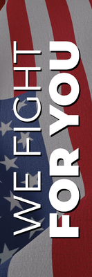 Custom Outdoor Yard Signs Multiple Sizes We Fight