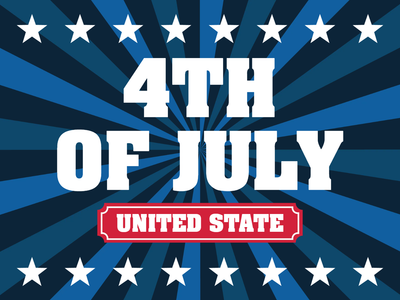 Custom Outdoor Yard Signs Multiple Sizes July Fourth Independence