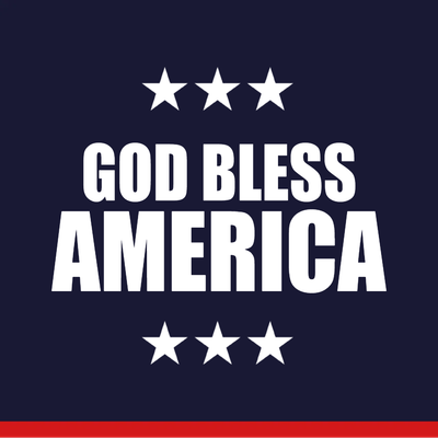 Custom Outdoor Yard Signs Multiple Sizes Bless America