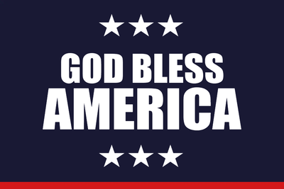 Custom Outdoor Yard Signs Multiple Sizes Bless America
