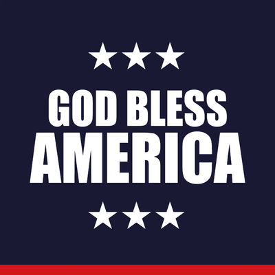 Custom Outdoor Yard Signs Multiple Sizes Bless America