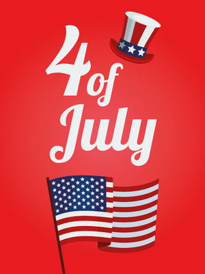 Custom Outdoor Yard Signs Multiple Sizes July Fourth