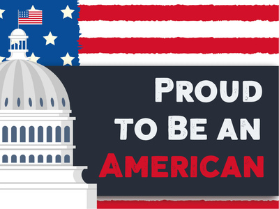 Custom Outdoor Yard Signs Multiple Sizes Proud American