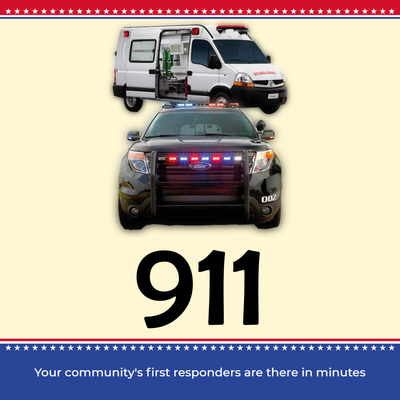 Custom Outdoor Yard Signs Multiple Sizes Community First Responders