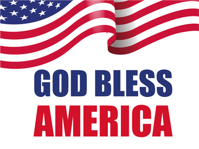 Custom Outdoor Yard Signs Multiple Sizes God Bless America