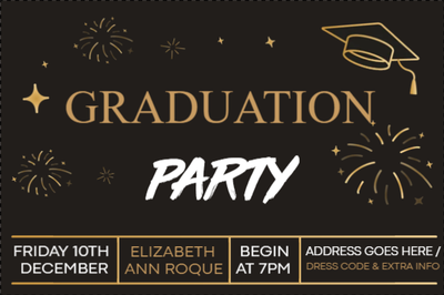 Custom Outdoor Yard Signs Multiple Sizes Graduation Party