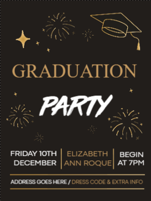 Custom Outdoor Yard Signs Multiple Sizes Graduation Party