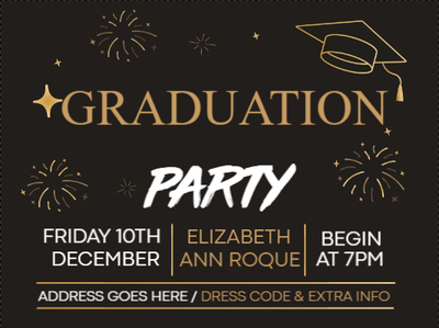 Custom Outdoor Yard Signs Multiple Sizes Graduation Party