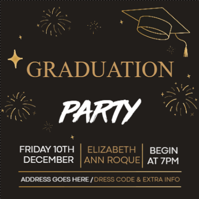 Custom Outdoor Yard Signs Multiple Sizes Graduation Party