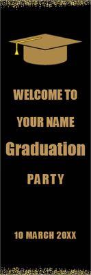 Custom Outdoor Yard Signs Multiple Sizes Graduation Party