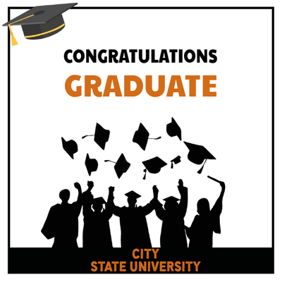 Custom Outdoor Yard Signs Multiple Sizes Graduate