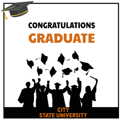 Custom Outdoor Yard Signs Multiple Sizes Graduate