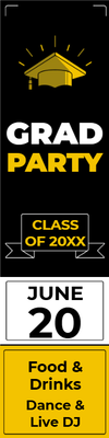 Custom Outdoor Yard Signs Multiple Sizes Graduation Party