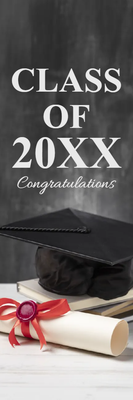Custom Outdoor Yard Signs Multiple Sizes Class of 20XX