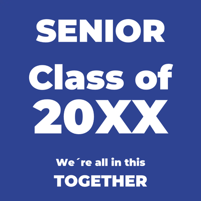Custom Outdoor Yard Signs Multiple Sizes Senior Class