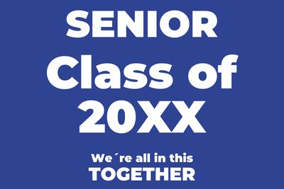 Custom Outdoor Yard Signs Multiple Sizes Senior Class
