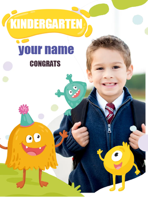 Custom Outdoor Yard Signs Multiple Sizes Kindergarden