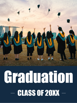 Custom Outdoor Yard Signs Multiple Sizes Seven Graduates