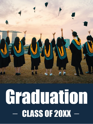 Custom Outdoor Yard Signs Multiple Sizes Seven Graduates